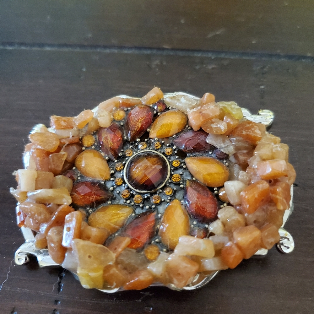 Stone and Bling Belt Buckle